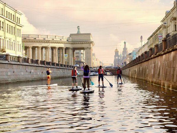 Сап-прогулка к главным символам Петербурга - фото 4