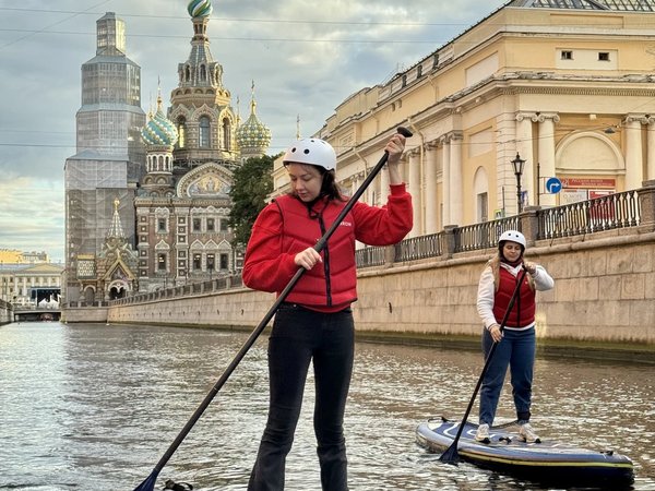 Сап-прогулка по центру Петербурга в мини-группе - фото 2