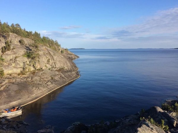 Ладожские шхеры, залив Сумерианлахти и пещера: прогулка на лодке - фото 2