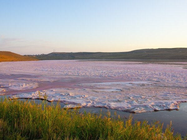 Радужные горы, Розовое озеро, гора Бешбармаг + чаепитие на вершине - фото 1