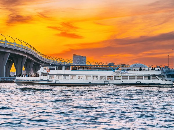 По Неве к Финскому заливу — на двухпалубном теплоходе - фото 3