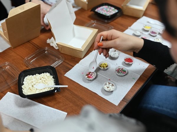 Мастер-класс «Шоколадные конфеты ручной работы» (в группе) - фото 4