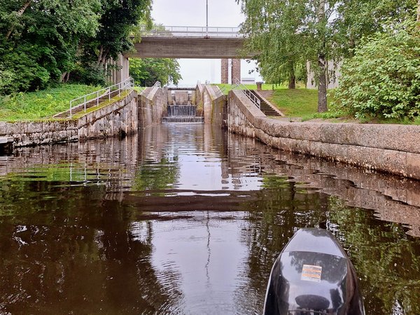 Водная прогулка по Сайменскому каналу