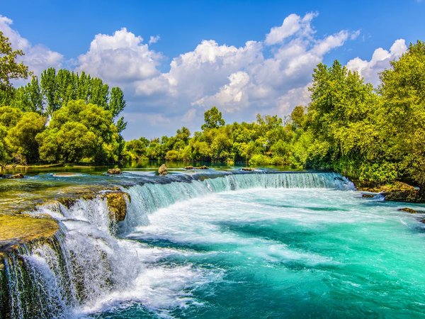 Из Сиде — в мечеть, на Зелёное озеро и к водопаду Манавгат - фото 1