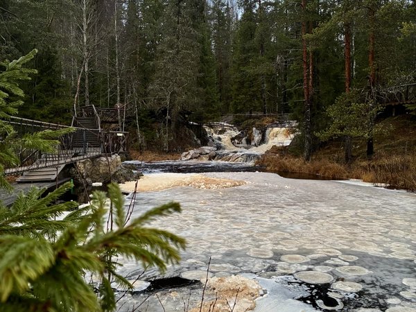 Рускеальский вояж: мраморный каньон и водопады Ахинкоски - фото 2