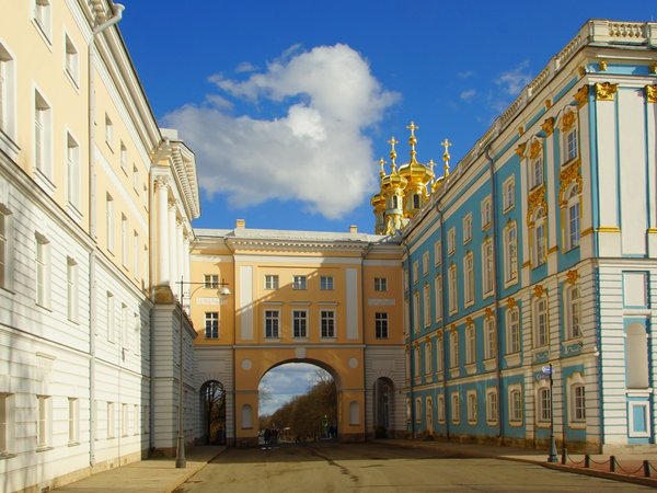 Царскосельский Лицей и Екатерининский дворец