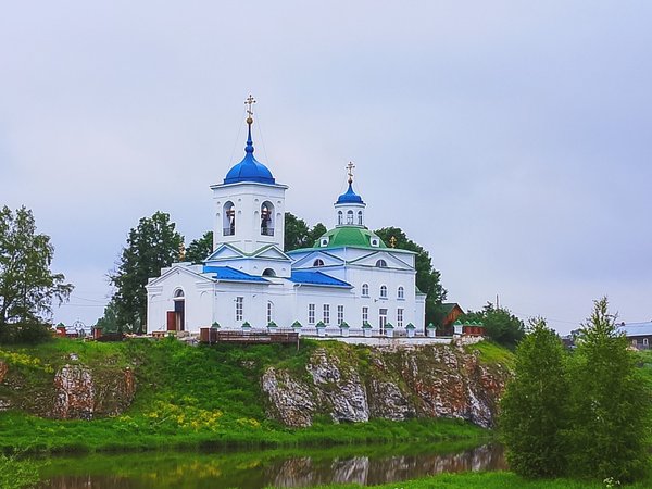 Село Слобода и его окрестности на реке Чусовая⁠⁠ - фото 1