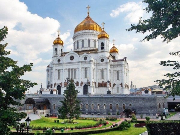 Храм Христа Спасителя и храм Илии Пророка Обыденного