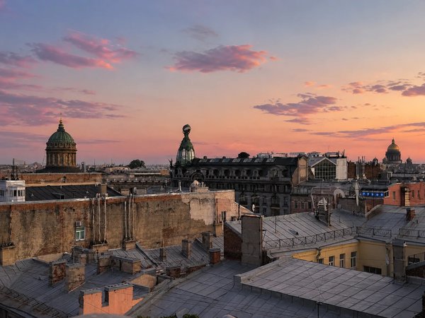 Смотровая на крыше около главных соборов Петербурга - фото 2