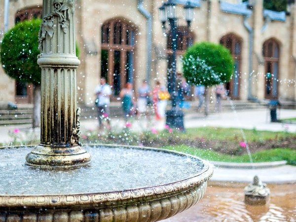 Час из жизни «водяного общества» в Кисловодске