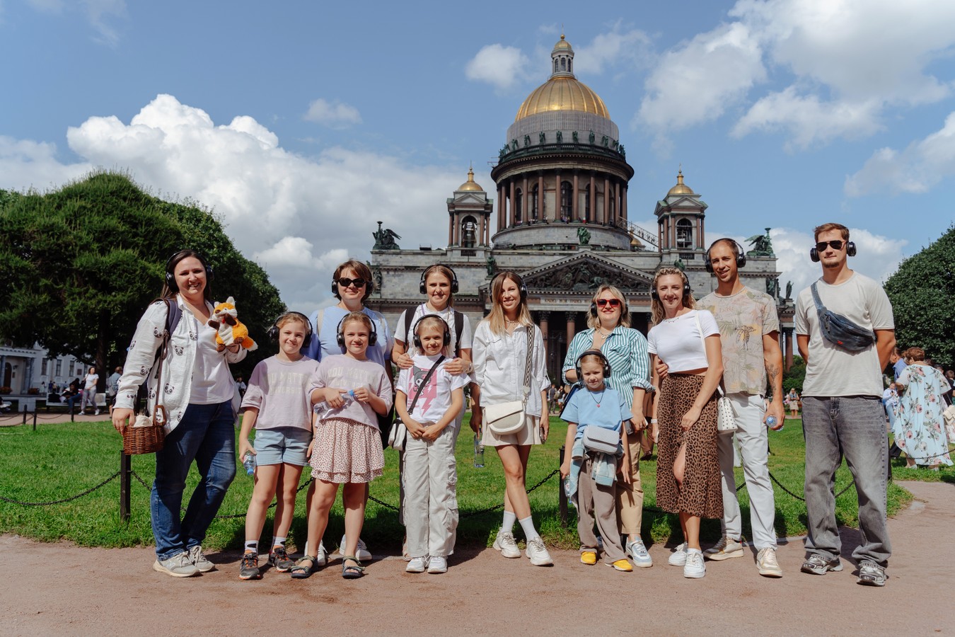 Групповая иммерсивная прогулка по центру Петербурга