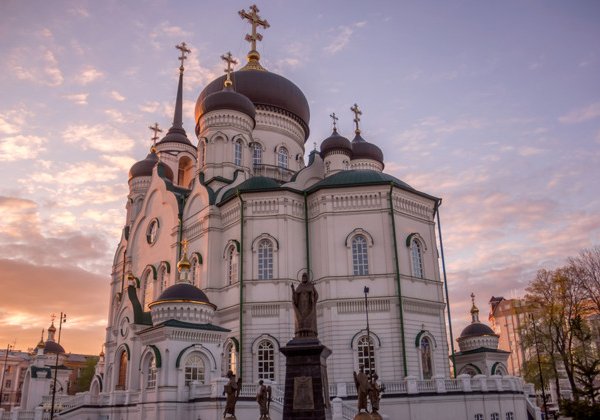 История Воронежа по территории Благовещенского собора в мини-группе