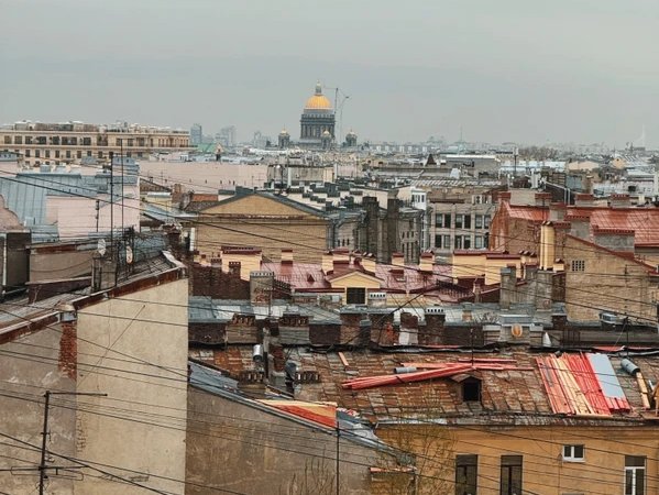 Петербург 4 в 1: дворы, парадные, коммуналки и крыша