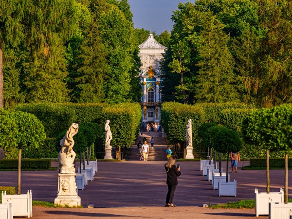 Екатерининский дворец, Царскосельский парк и Феодоровский собор