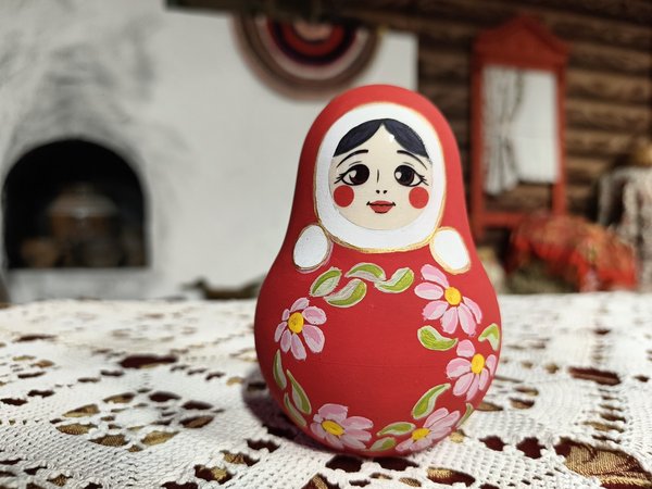 Музыкальная матрёшка: мастер-класс по росписи (5+)