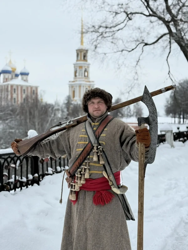 Переславль Рязанский 17 века. Прогулка со стрельцом