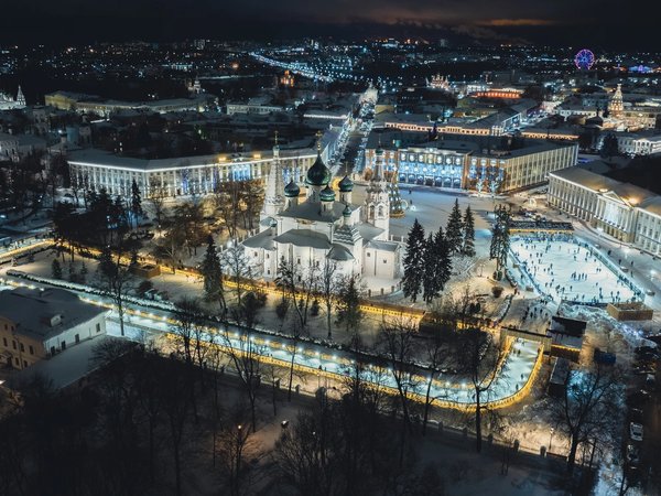 Ярославль вечером