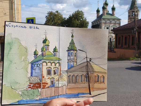Скетч-прогулка по Серпухову - фото 2