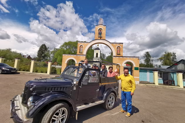 Фото экскурсии - Фотосессия на кабриолете с видами Сергиева - 7