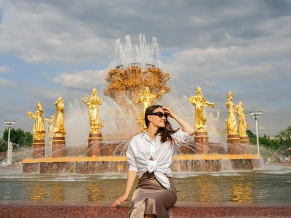 Фотосессия с экскурсией на ВДНХ