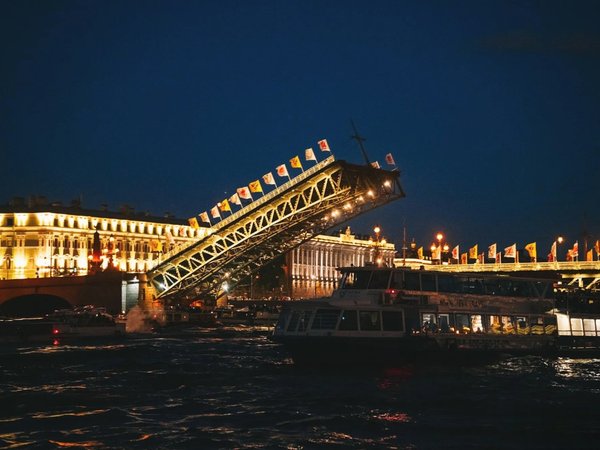 Балет металла и света: ночной круиз по Неве — с разводом мостов - фото 4