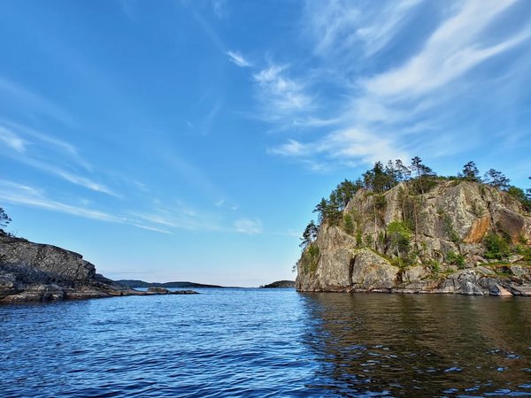 От берегов Сортавалы к острову Валаам — на катере - фото 4