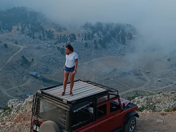 Закат, ужин и домашнее вино на горе Тахталы — из Кемера - фото 2