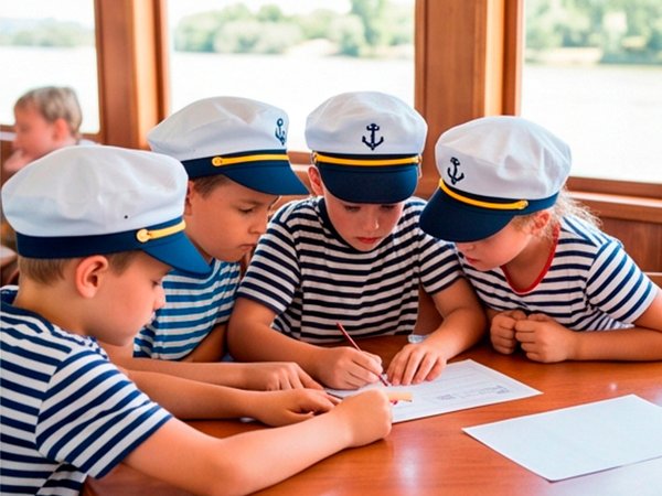 Посвящение в моряки: интерактивная водная прогулка для детей 5+