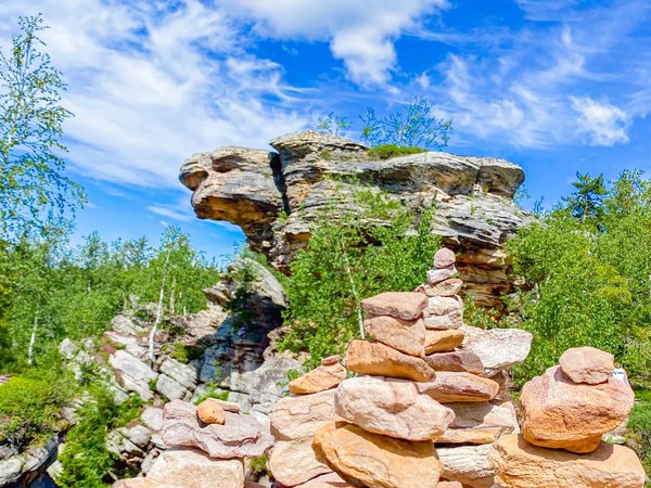 К Усьвинским столбам — на лодке с ветерком! - фото 4