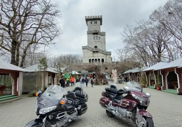 На круизном мотоцикле — на гору Ахун 