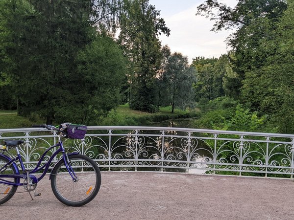 Велосипедная экскурсия по Александровскому парку в Царском Селе