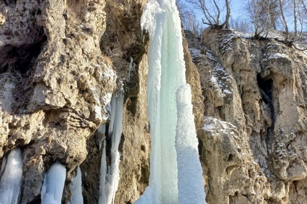 Гора Кольцо и Медовые водопады — Кисловодск с высоты птичьего полета-6