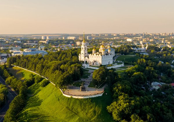Древний Владимир и фрески Андрея Рублева