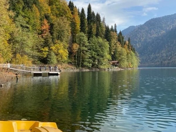 Озеро Рица, Гегский и Молочный водопады — джип-тур по горной Абхазии - фото 2