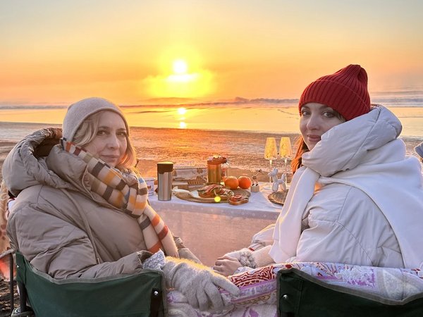 Встреча рассвета на Халактырском пляже - фото 3
