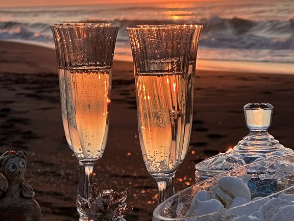 Встреча рассвета на Халактырском пляже - фото 4
