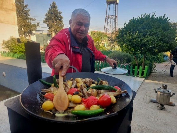 Дача у Каспия и мастер-класс по выпечке кутабов
