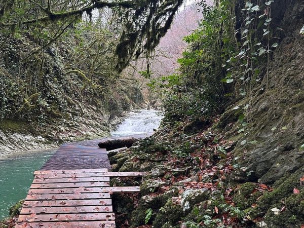 Из Сухума в Кодорское ущелье — к водопадам, тропам и скалам - фото 3