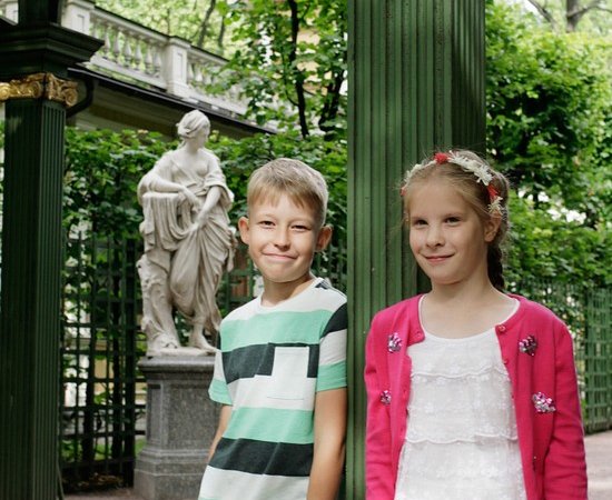 Семейная фотопрогулка по Петербургу