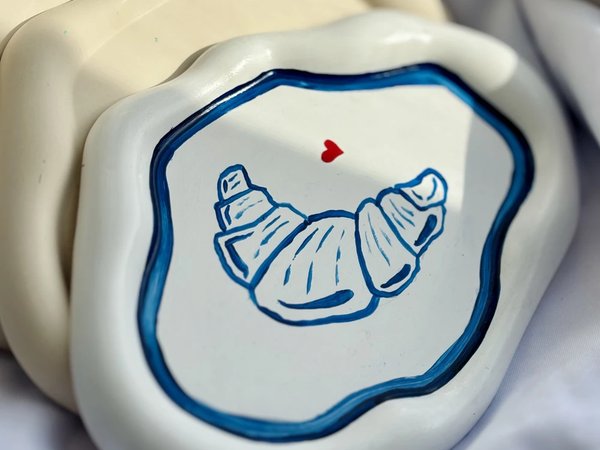 Мастер-класс по росписи подноса из гипса в Москве - фото 4