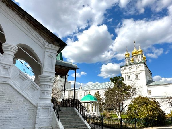 Макарьевский монастырь и Сергиевская слобода из Нижнего Новгорода - фото 1