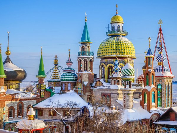 Единство противоположностей: Вселенский храм, Иннополис, Свияжск - фото 4