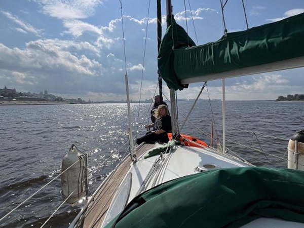 Два часа под парусами в Нижнем Новгороде - фото 2