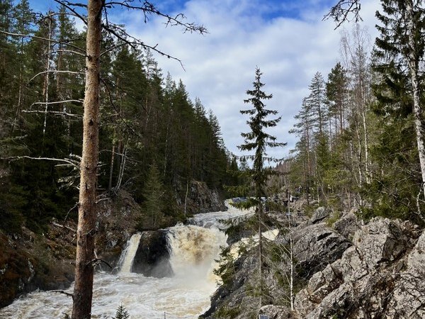 К водопаду Кивач, мрамору Белой горы и Поор-порогу — из Петрозаводска
