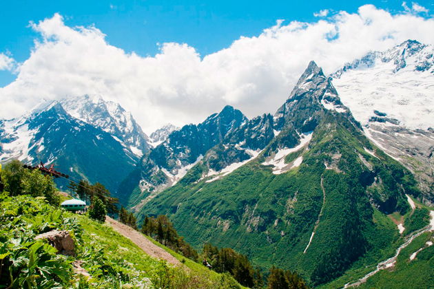 Фото экскурсии - Мини-группа из Пятигорска на Домбай: Гумбаши, озеро Кара-Кель и Мусса-Ачитара - 13