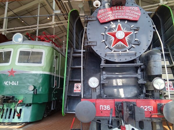 Живая сталь в Музее железных дорог в Петербурге - фото 4