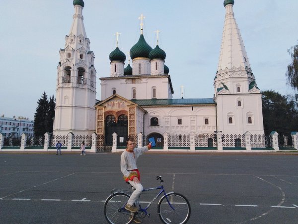 Велопрогулка по центру Ярославля (аренда не включена)