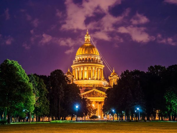 На автобусе и теплоходе по ночному Петербургу - фото 3