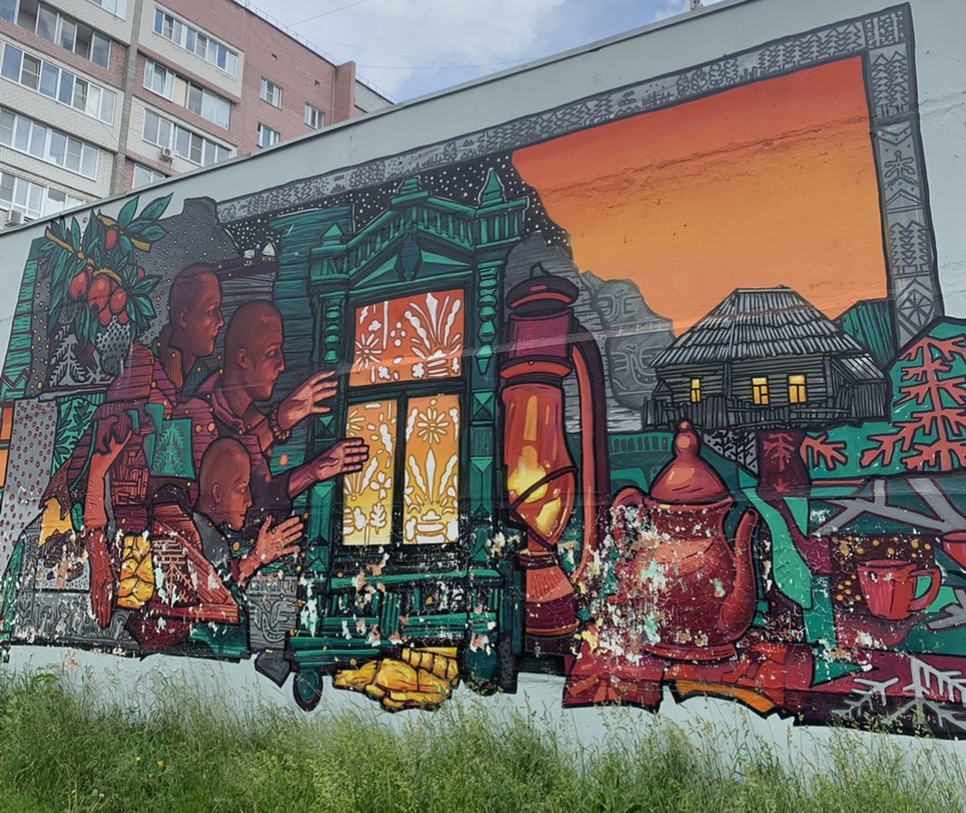 Нижний Новгород: стрит-арт в столице закатов