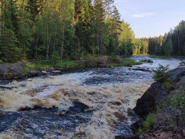 На квадроциклах — вдоль реки Уксунйоки, до порога Храмина (из Сортавалы) - фото 3